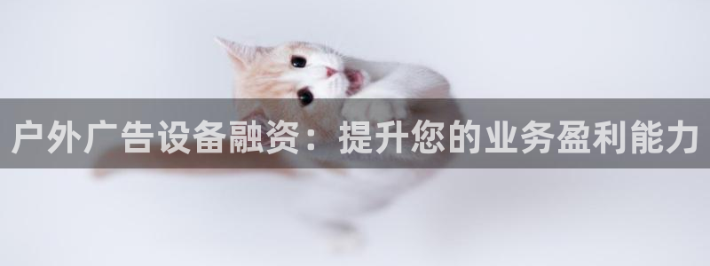杏宇平台招商：户外广告设备融资：提升您的业务盈利能力