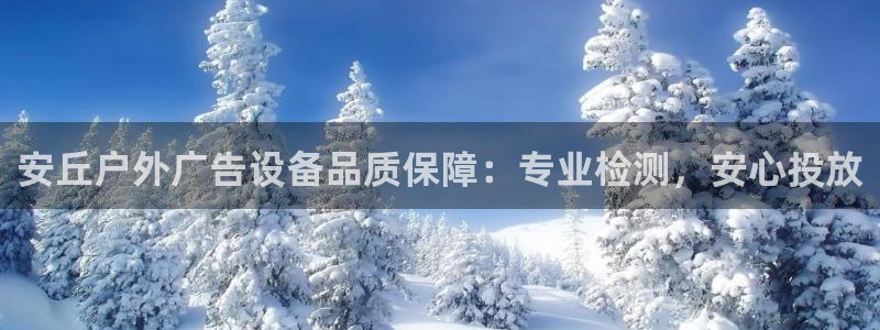杏宇平台是什么：安丘户外广告设备品质保障：专业检测，安心投放