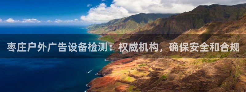 杏宇平台注册登录：枣庄户外广告设备检测：权威机构，确保安全和合规