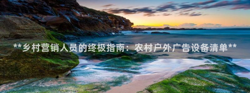 杏宇官方平台官网：**乡村营销人员的终极指南：农村户外广告设备清单**